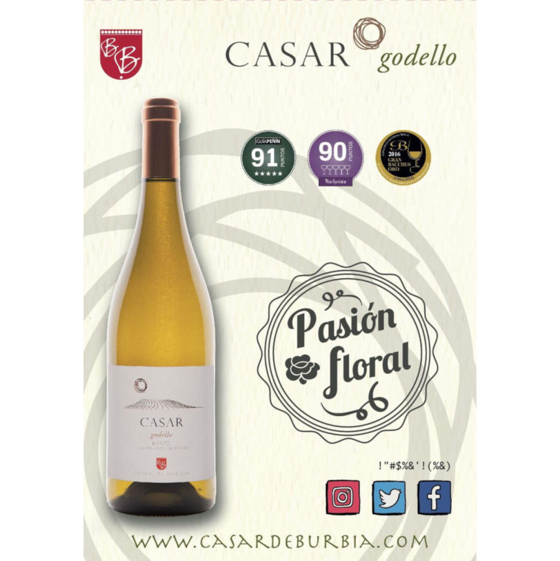 Casar de Burbia Godello Ecológico Caja 06 ud - Imagen 4