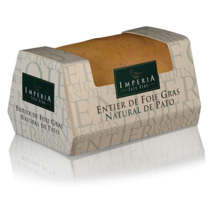 Entier de Foie Gras Natural de Pato Imperia - Imagen 3