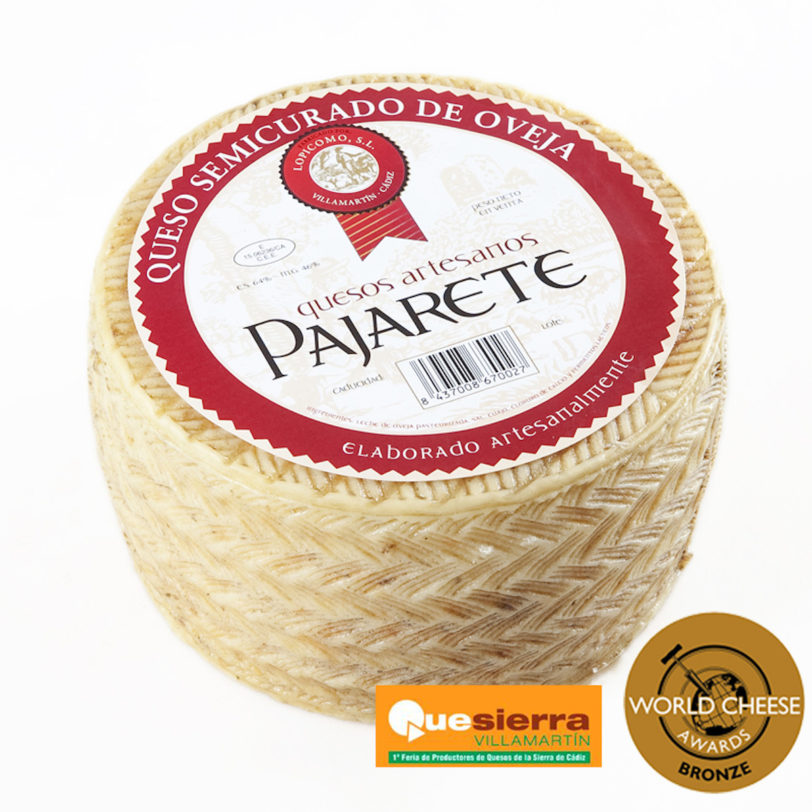 Queso Artesano Semi Curado de Oveja Pajarete - Imagen 2
