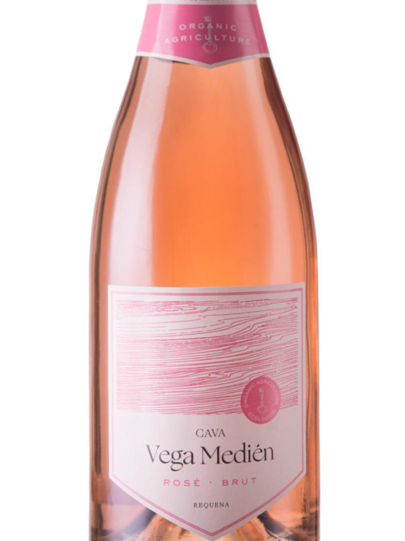 Uveste Vega Medien Brut Rosé Ecológico Caja 06 ud - Imagen 2