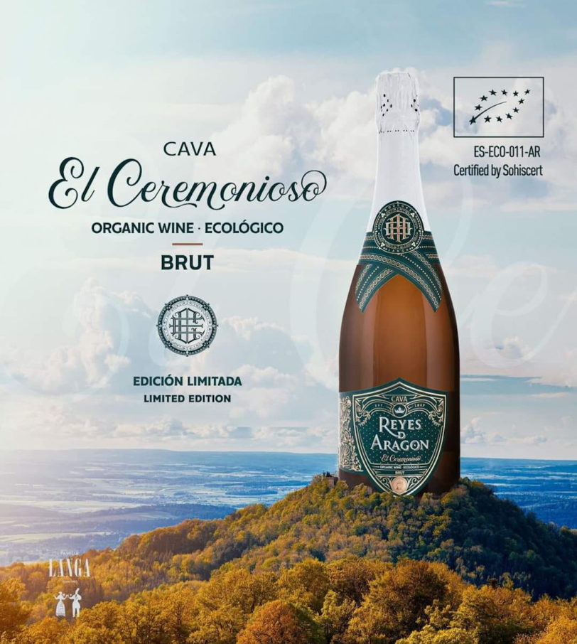 Reyes de Aragón El Ceremonioso Brut Ecológico Caja 06 ud - Imagen 6