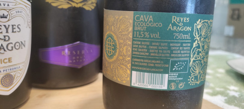 Reyes de Aragón El Ceremonioso Brut Ecológico Caja 06 ud - Imagen 5